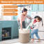 Fabric Laundry Hamper with Handles-1276007550