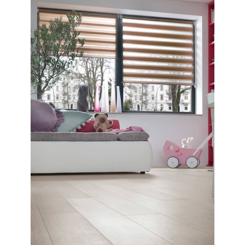 Easyfix Sheer Roll-Up Shade, 120cm W x 150cm L, Mocha