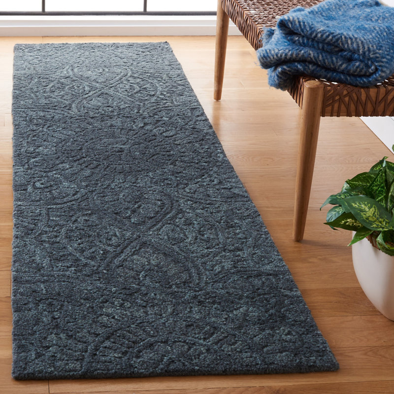 Anothony Hand Tufted Wool And Cotton With Latex Oriental Rug, Runner 2'3" x 8'