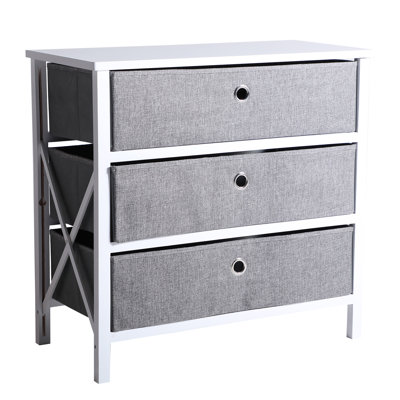 60 cm W Chest of 3 Drawers