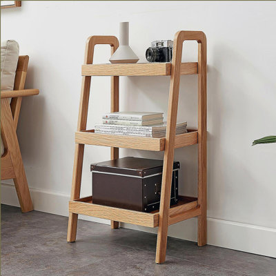 Margelene 6 Pair Solid Wood Shoe Rack