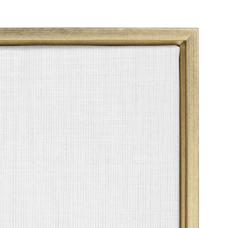 «Goat» par Simon Te, reproduction d'art sur toile encadrée, Cadre doré