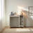 41‘’W Cat Litter Box Enclosure of Cat-Faced Doors,Suitable for Litter Robot 3/4,with Litter Collector, Power Outlet and Dog-Proof Adjustable Shelf (Antique White)-114399677