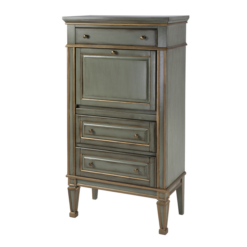 Chubbuck Armoire Desk, Green