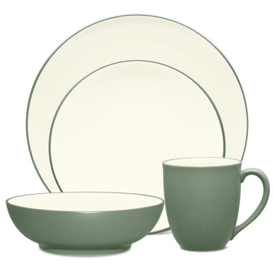 Colorwave Stoneware Dinnerware Set - Service for 1