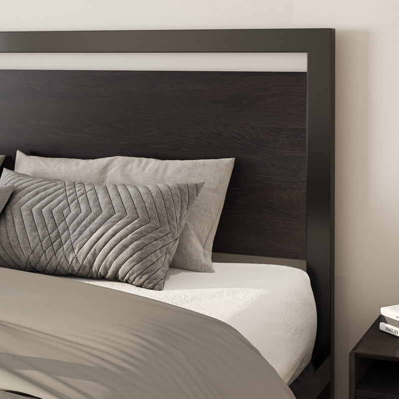Masek Platform Bed, Queen, Black
