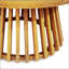 Table basse d'extérieur en bois d'acacia