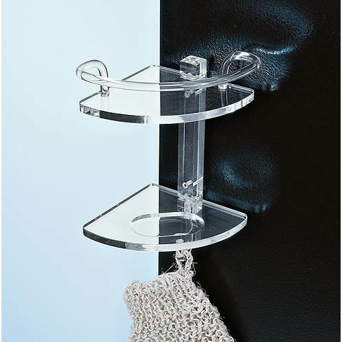 Serviteur de douche en coin, Trois