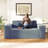 Highgrove Sofa in a Box memory foam sofa without installation and easy to move, deep deep sitting sofa with corduroy sofa for the bedroom office-1663789475-1663789472