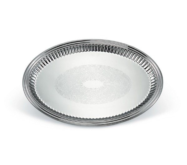 Plateau en acier inoxydable Red Barrel Studio®, L 21 po x P 15 po