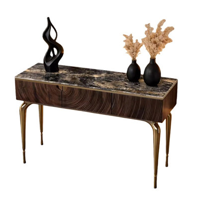 Italian luxury-style entrance cabinet