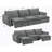 Power Sofa With Sleeper Function, Featuring Comfortable Cushions And Sturdy Inner Frame For Relaxing And Sleeping Needs