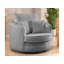 Ted I Upholstered Swivel Armchair-1821392541