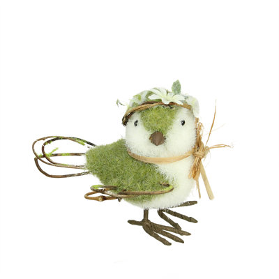 Figurine d'oiseau au printemps 6,25 po