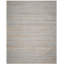 Tapis en jute / coton tissé à la main Montserrat bleu clair / or-22810406
