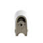 Toilette conforme, 17 po de hauteur, chasse double 1,1 / 1,6, cuve sans rebord, siège à fermeture en douceur, blanc lustré, installation brute de 12 po, entretien rapproché