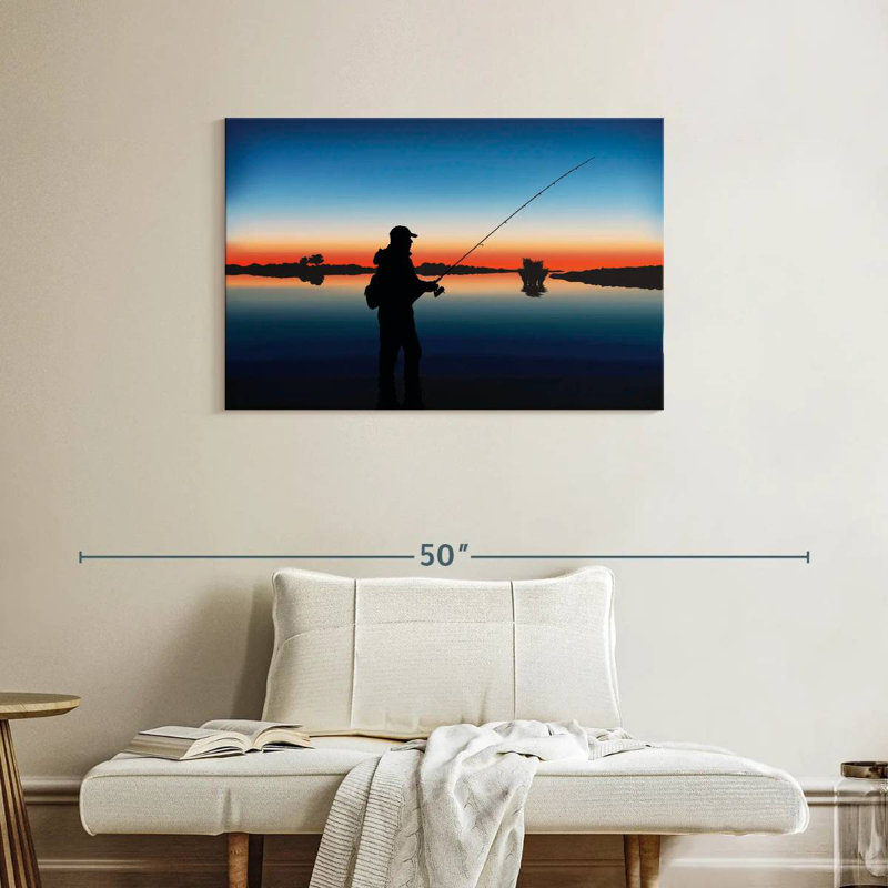 Senne Fishing At Twilight