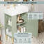 Meuble-lavabo 21,6 po avec lavabo simple en céramique, rangement à gauche-248982338