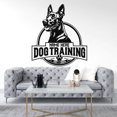 Adhésif décoratif pour chien dressage de salon de toilettage décoratif pour chien