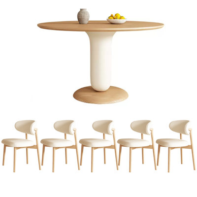 Ensemble repas rond