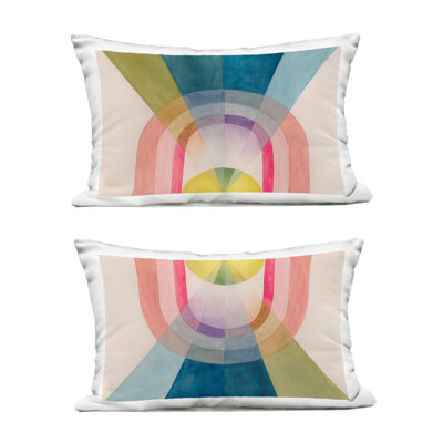 Coussin d'extérieur imprimé Stupell Industries par Grace Popp