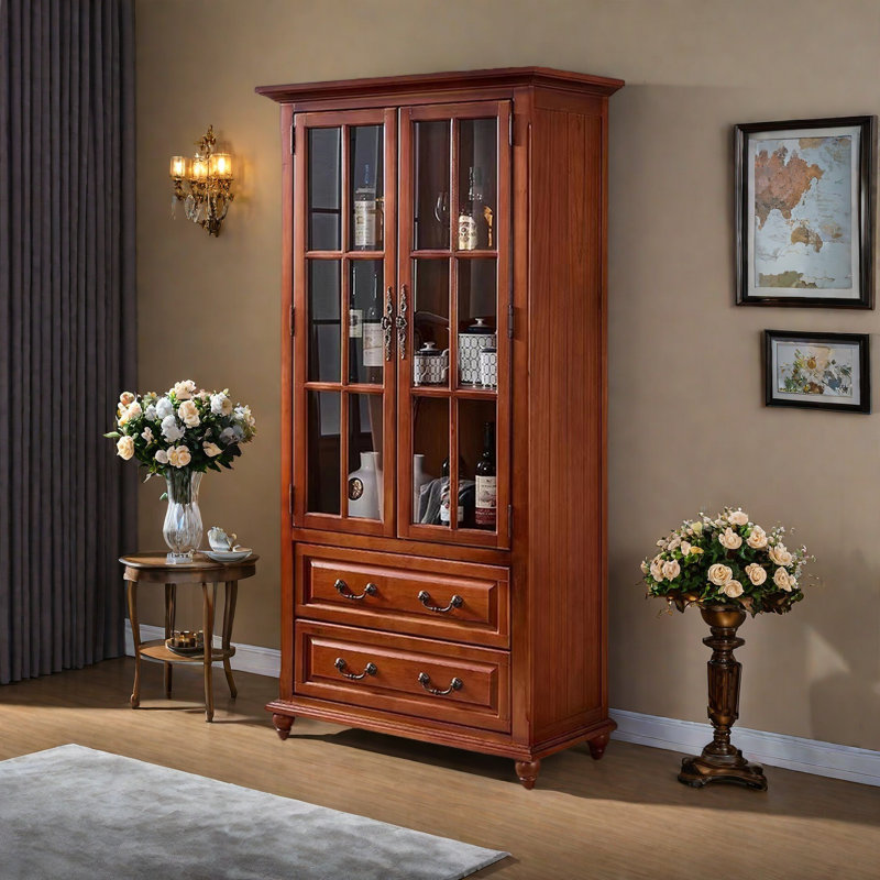 Dona, (2 Shelves) 70.8"H x 33.4"W x 17.7"D