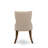 5 Piece Dinette Set for Small Spaces Contains a Square Modern Dining Table and 4 Upholstered Parson Chairs, Antique Walnut-1549322128-1549322129-1549322138