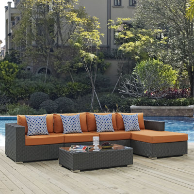 Ensemble modulaire d'extérieur Sunbrella 5 pièces Sojour