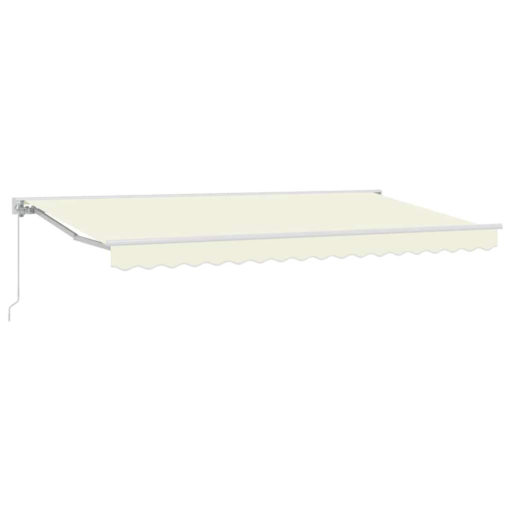 VidaXL 350cm W x 200cm D Fabric Cover Retractable Patio Awning