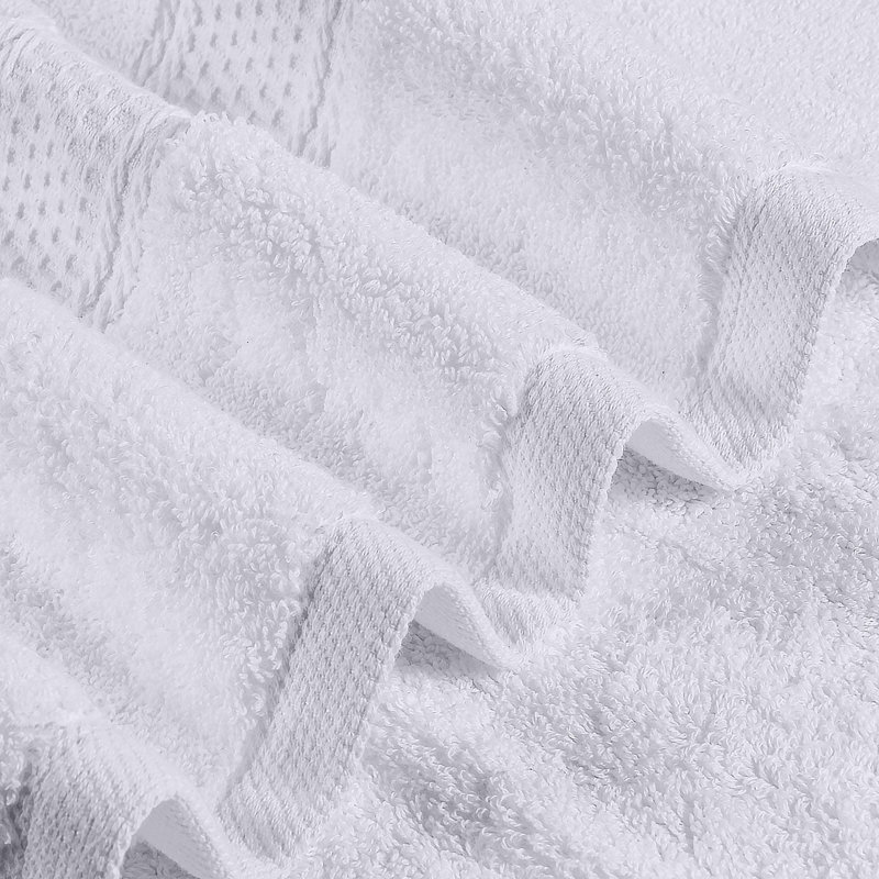 Saladin Bath Towel, White
