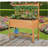Elevated Garden Raised Bed Solid Wood Planter Flower Herb Boxes