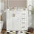 36'' Bathroom Vanity with Ceramic Sink Combo, Solid Wood Frame Bathroom Storage Cabinet, Freestanding Vanity Set with 3 Drawers& Soft Closing Doors-574376986