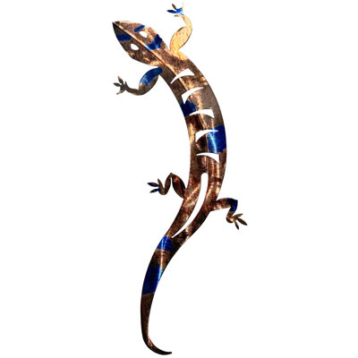 Décoration murale lézard