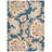 Akain Hand Tufted Wool Eco-Friendly Area Rugs - Rectangle, Blue Color, Floral Modern Design, High Pile Thick Handmade Anti Skid Area Rugs for Living Room, Bed Room-1276317440-1281051038