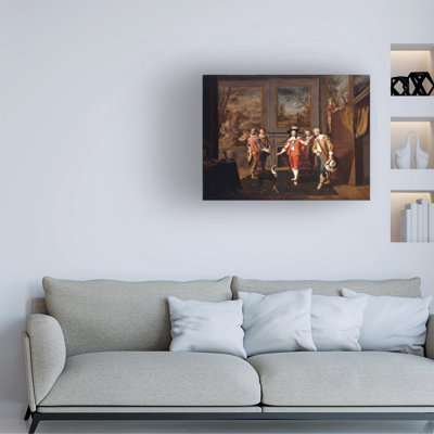 Pierre Angelis Or Angillis The Kings Escape From Hampton Court In November 1647 Canvas Art