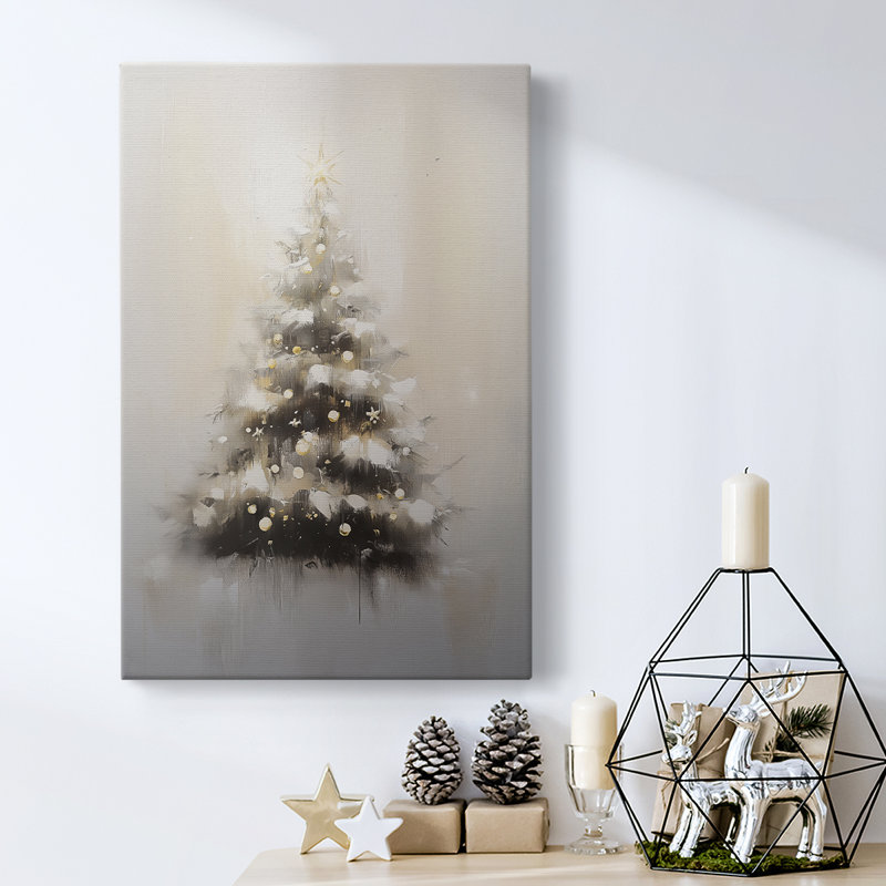 Art des Fêtes de Noël - Toile tendue avec châssis, série 2, H 60 po x l 40 po