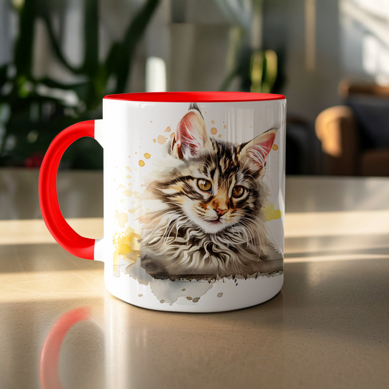 Mug, 2, Red