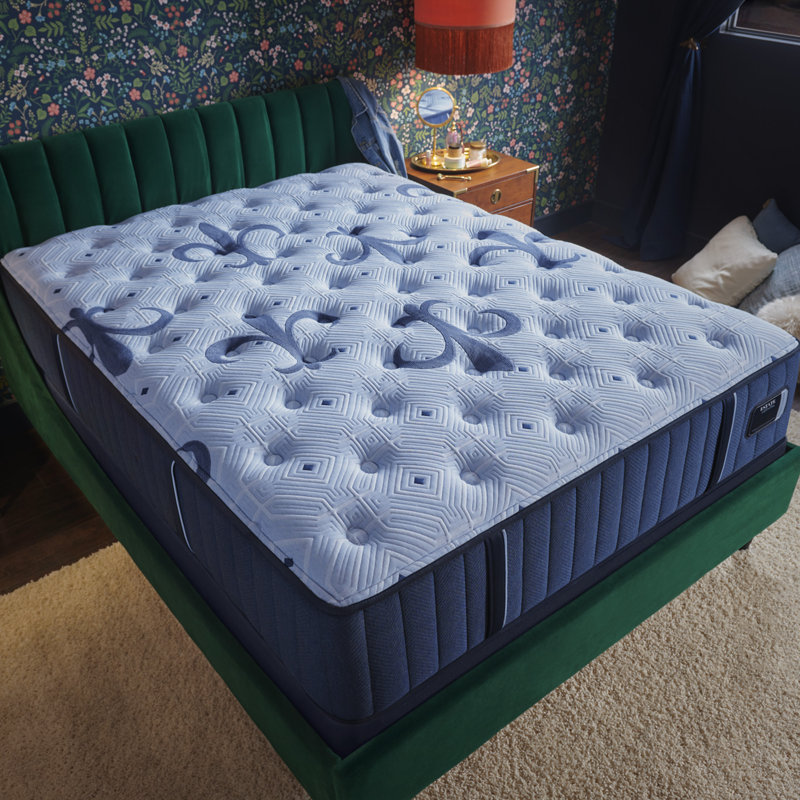 Queen Blue Handcrafted Pillowtop Innerspring Mattress