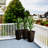 Outsunny Set Of 3 Tall Planters With Drainage Hole-1109833617
