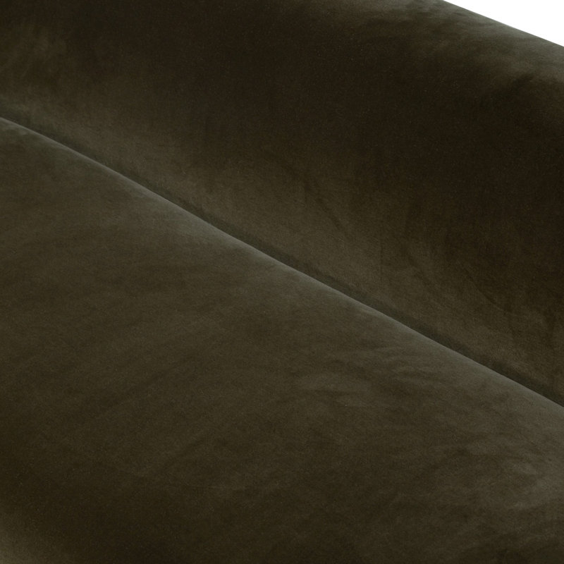 Canapé Holloman, Olive de Vancouver 76,8% coton / 23,2% polyester