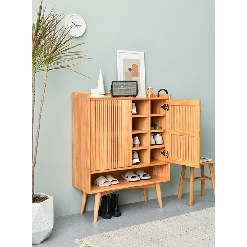Armoire de rangement simple pour chaussures à grille