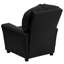 Contemporary Kids Recliner with Cup Holder-1550057906
