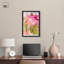 «Vibrant Fluids Floral IV Shadowbox», impression d'art abstrait floral par Art Remedy-115128055-115128058