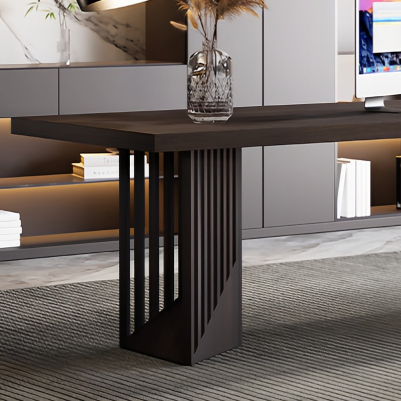 Bureau italien minimaliste, H 29,53 po x l 62,99 po x P 27,56 po