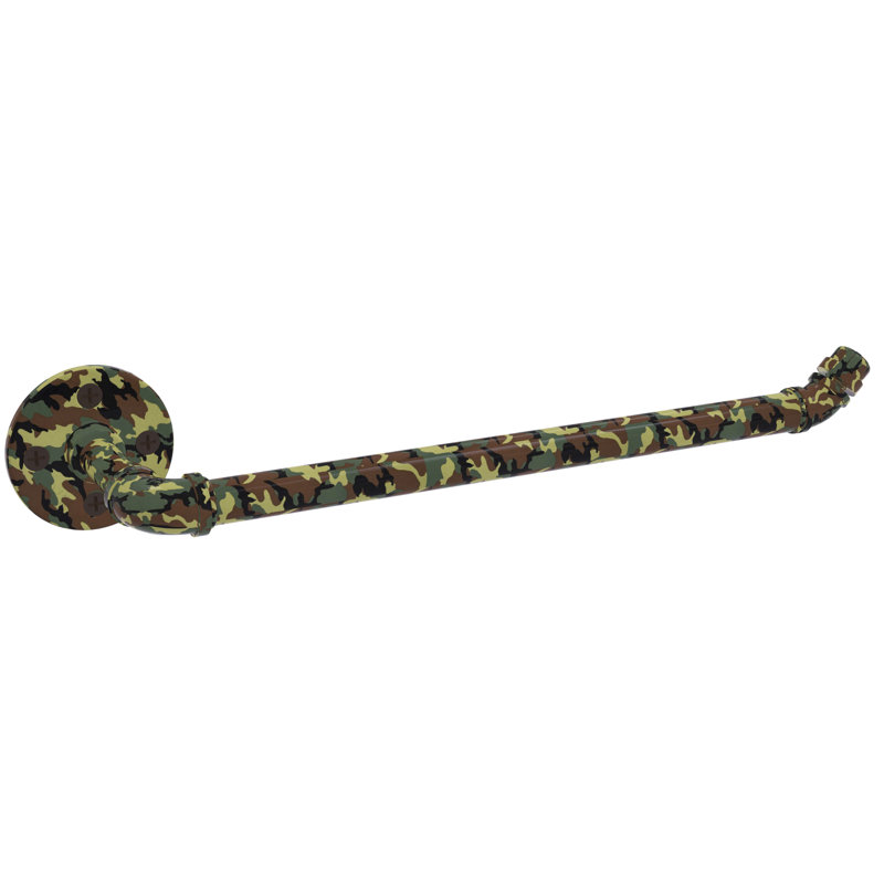 Camo Brass Mounting / Installation Required Paper Towel Holder