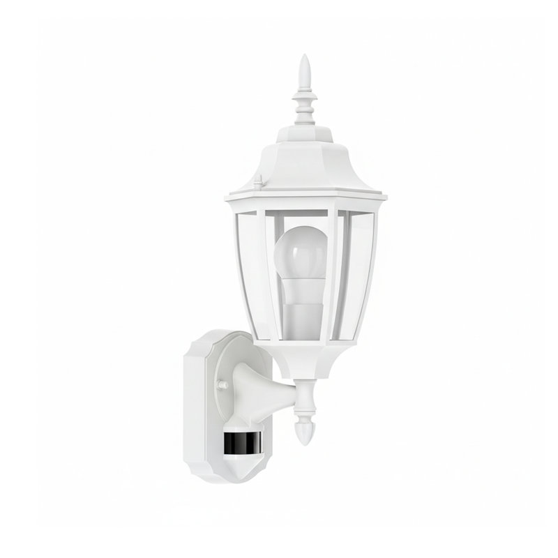 41.9cm H Outdoor Sconce, White