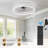 Ceiling Fan With Lights Dimmable LED