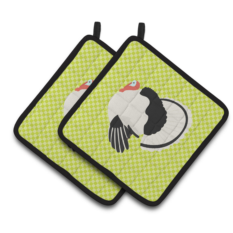 Caroline's Treasures Striped Polyester Potholder