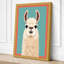 Serene Llama Modern - Wrapped Canvas-1245753426-1245753427