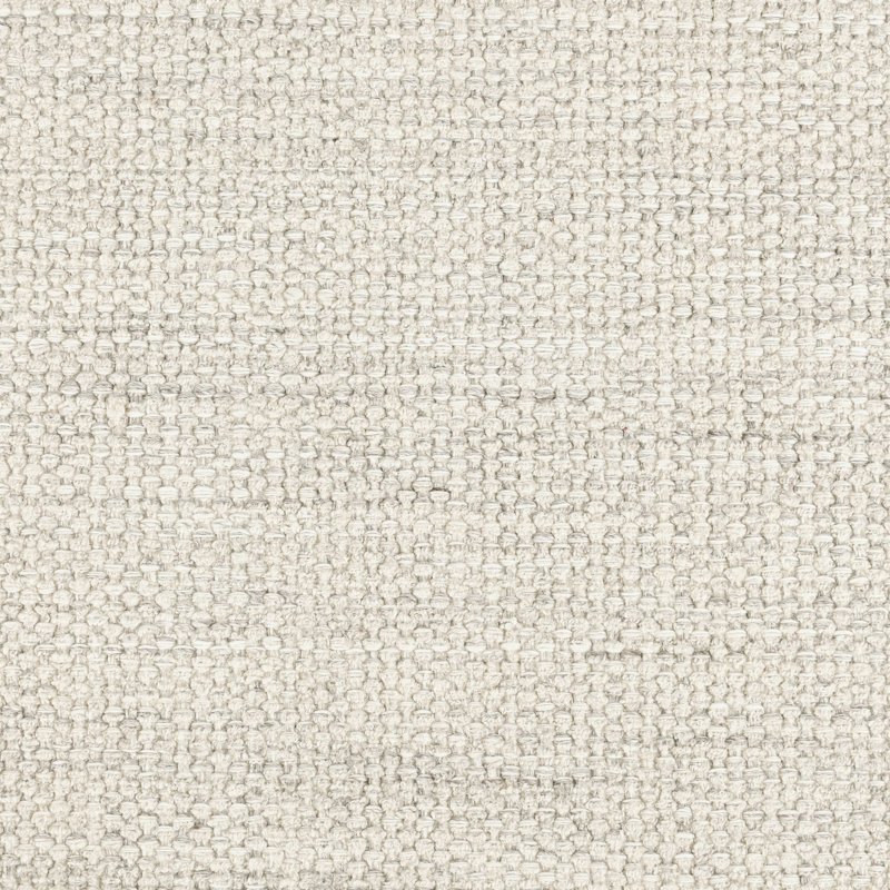 Handmade Ivory Rectangular Wool Blend Area Rug 9' x 12'